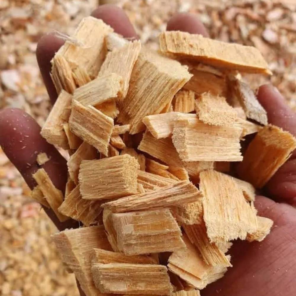 Machine Cut Wood Chips